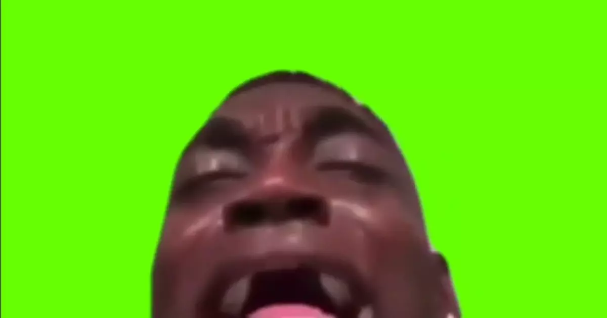 African Man Black Man Crying Green Screen Meme Download Video