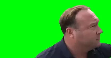 Alex Jones Running Green Screen Meme Video