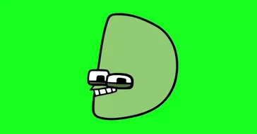 Alphabet Lore Just D Green Screen Meme Video