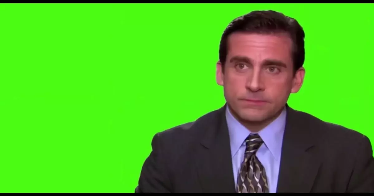 Am I A Hero Steve Carell In The Office Green Screen Meme Download Video