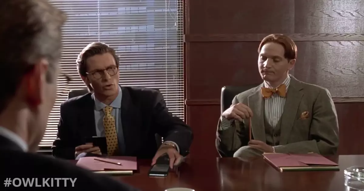 American Psycho Iphone Business Card Green Screen Meme Download Video