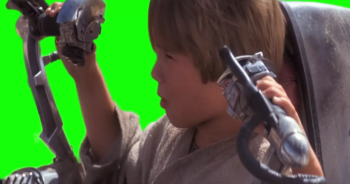 Anakin Skywalker It S Working It S Working Green Screen Meme Download Video