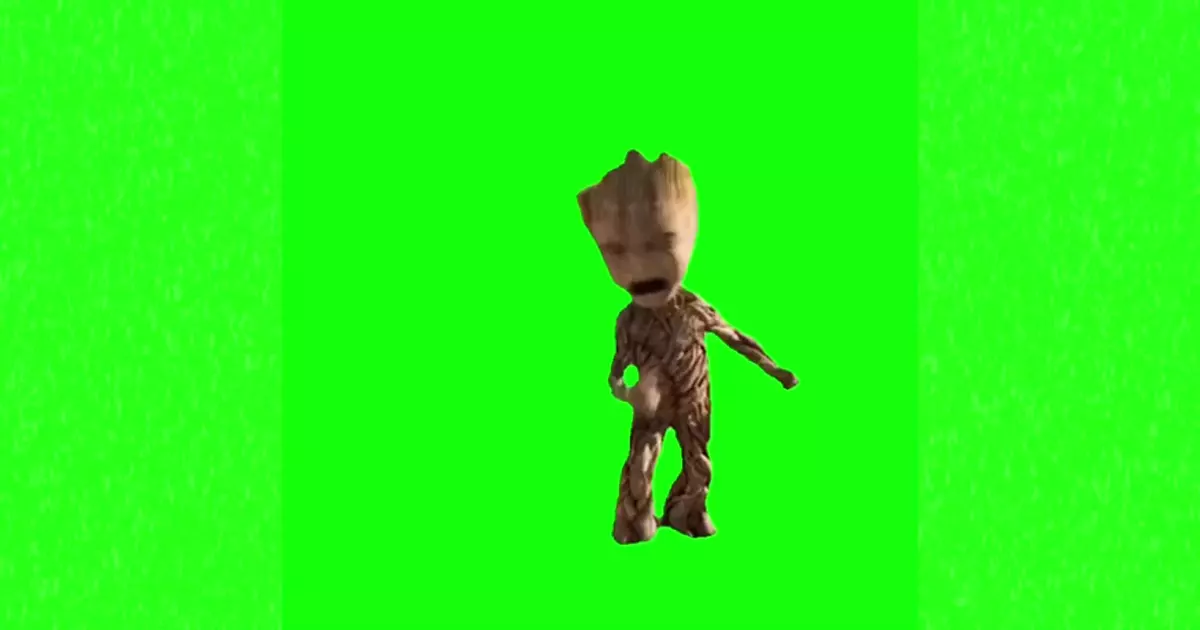 Angry Im Groot Green Screen Meme Download Video