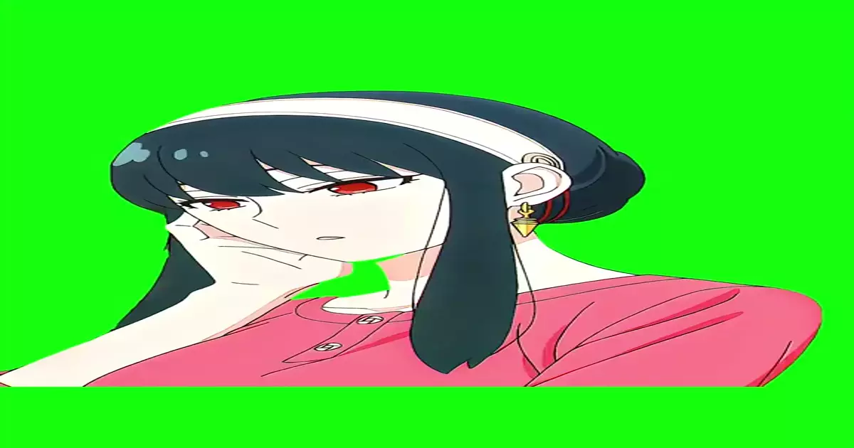 Anime Spy X Family Green Screen Meme Download Video