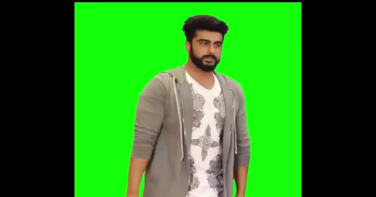 Arjun Kapoor Green Screen Meme Download Video