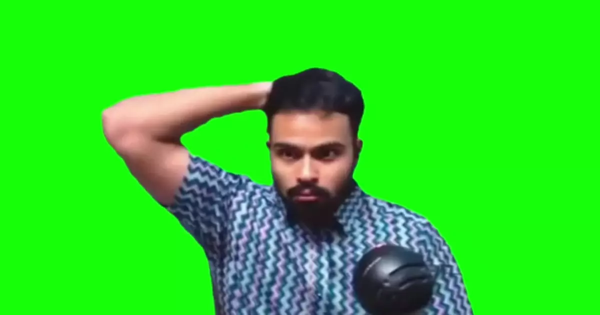 Arpit Bala Shocked Green Screen Meme Download Video