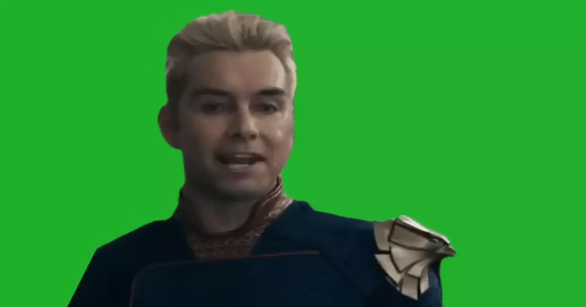 Ashley Look At Me Homelander Green Screen Meme Download Video