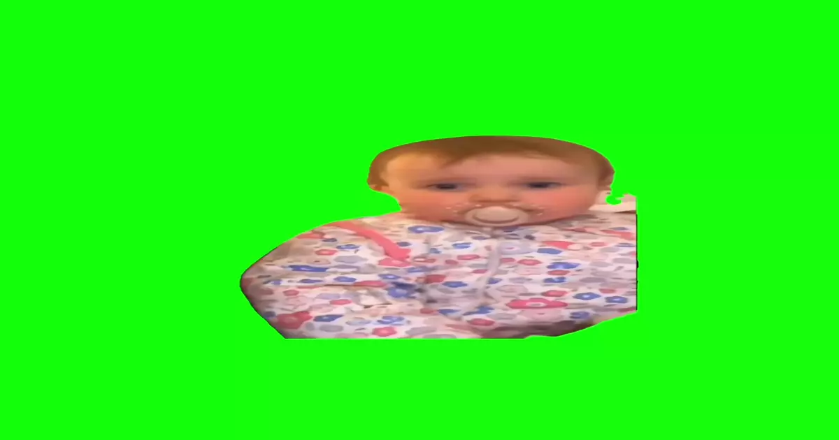 Baby Eye Roll Green Screen Meme Download Video