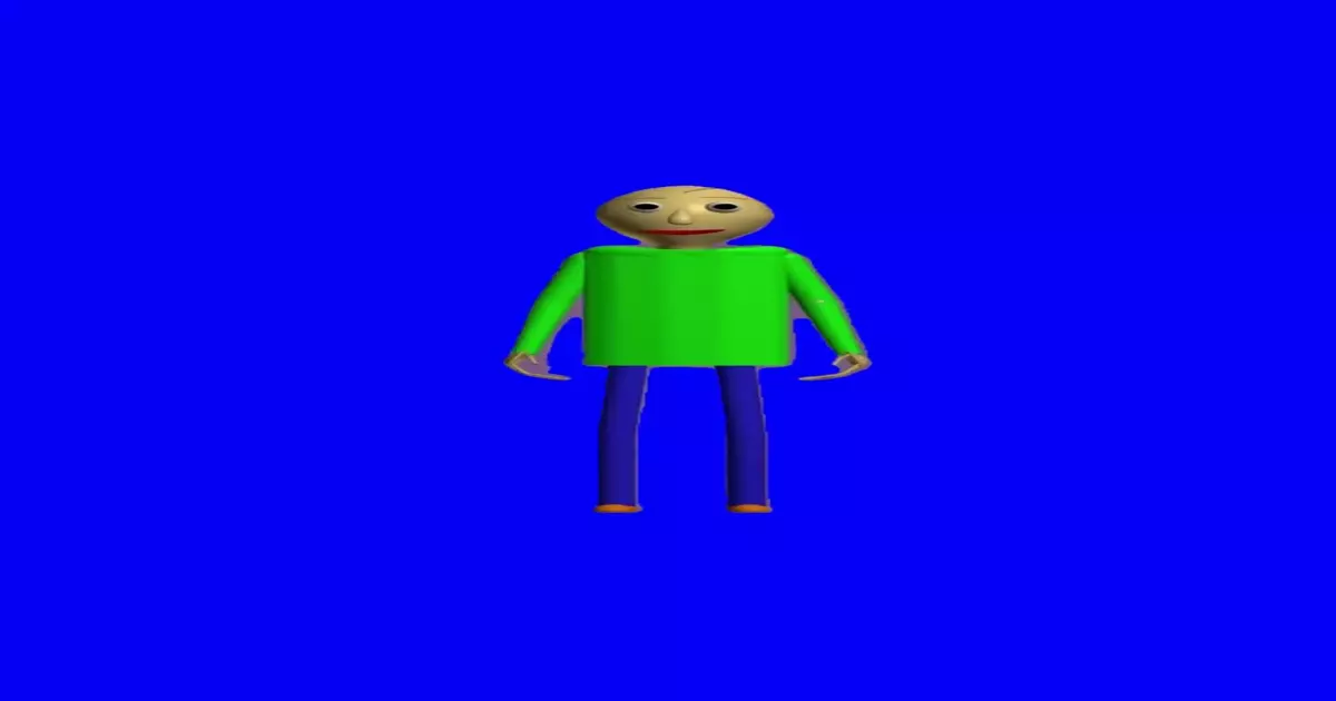 Baldi Dancing To Pump Like That Blue Screen Meme Download Video