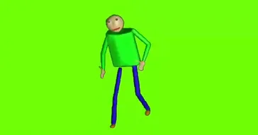 Baldi Doing The Default Dance Green Screen Meme Download Video