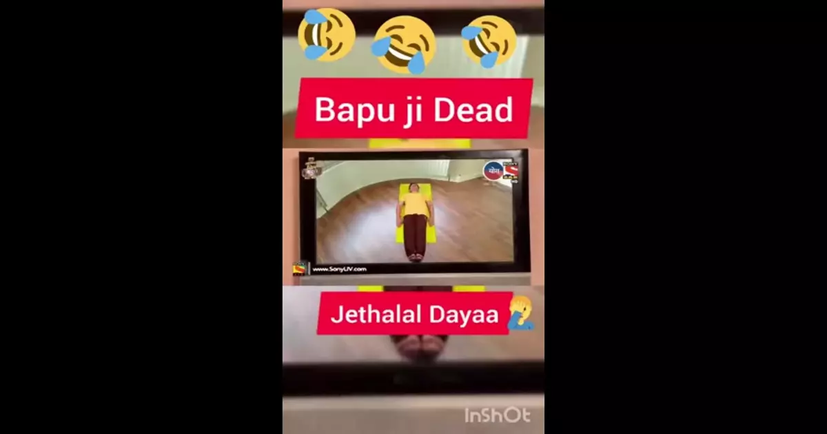 Bapuji Dead Tarak Mehta Ka Ulta Chasma Meme Download Video