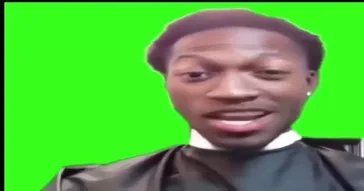 Barbershop Man Green Screen Meme Video