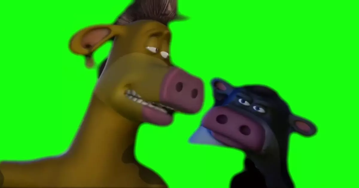 Barnyard Its Right Here Green Screen Meme Download Video