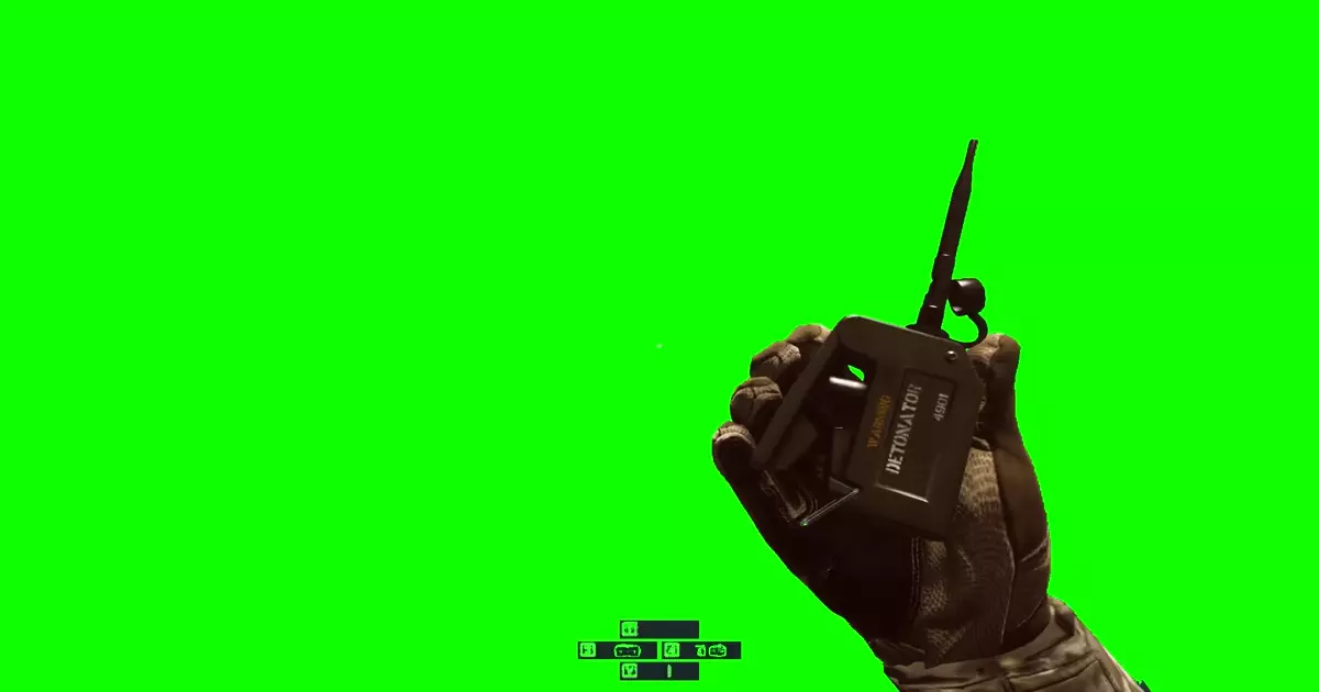 Battlefield 4 Throwing C4 Green Screen Meme Download Video
