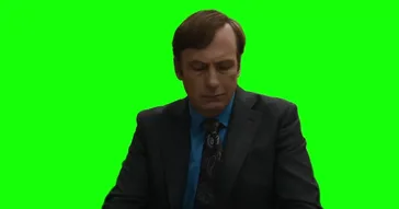 Better Call Saul Jimmy Mcgill Looking Sad Green Screen Meme Video