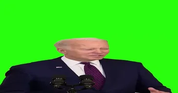 Biden Starts Yelling About The Blood Of Liberty Green Screen Meme Video