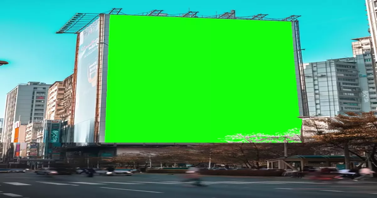 Billboard Sign Template Green Screen Meme Download Video
