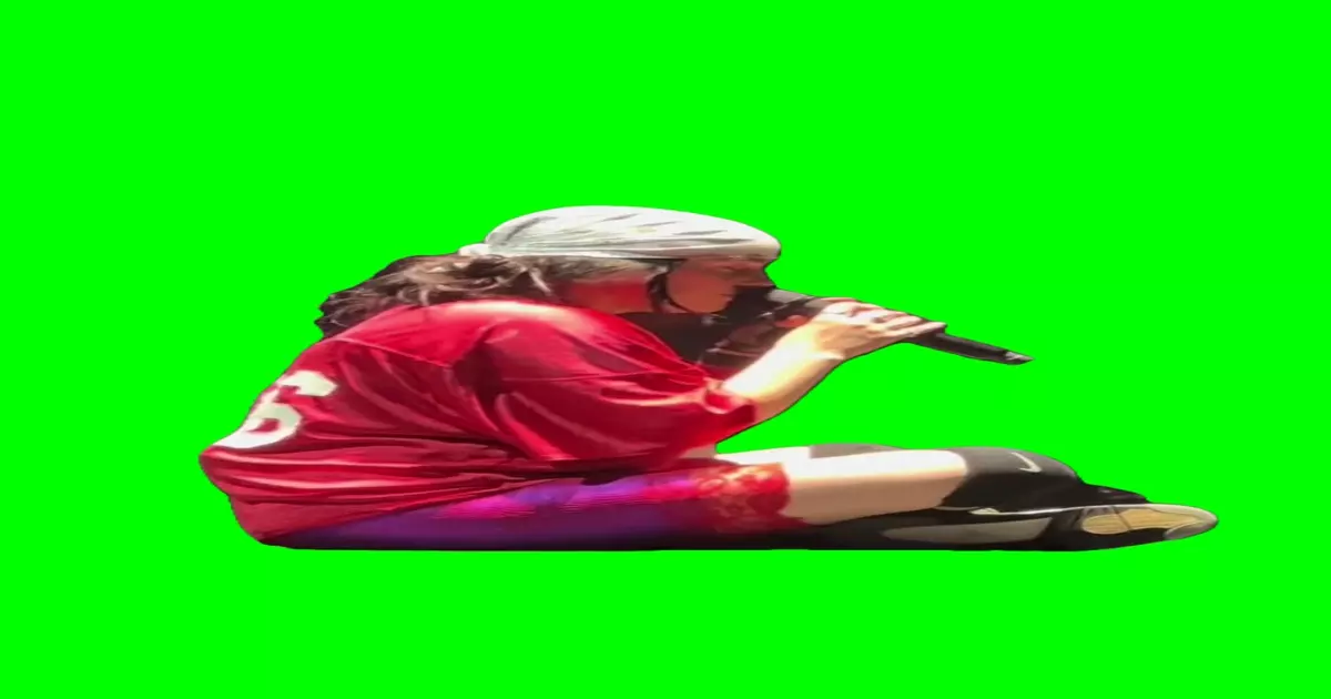 Billie Humming Green Screen Meme Download Video