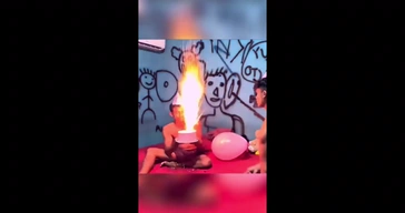 Birthday Cake Bomb Blast