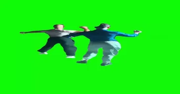 Guy In Blue Shirt Dance Green Screen Meme Download Video