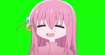 Bocchi The Rock Dancing Kikuri Angry Seika Green Screen Meme Download Video