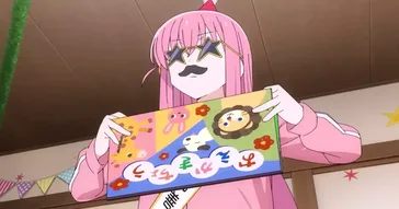 Bocchi The Rock Sketch Book Green Screen Meme Video