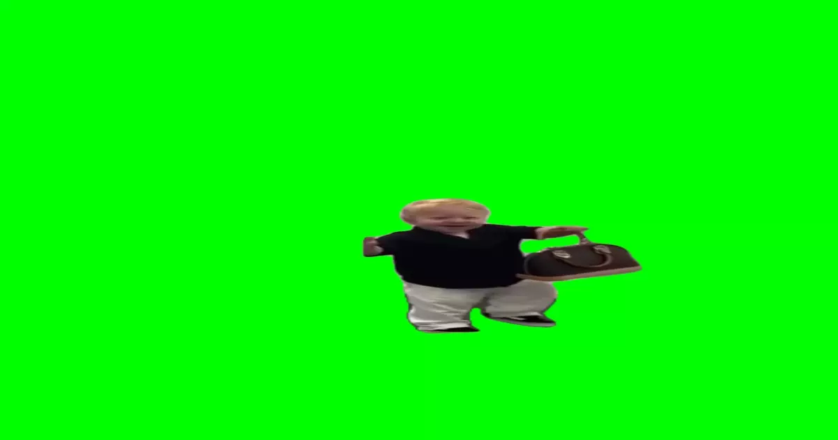 Boy With Purse Green Screen Meme Download Video