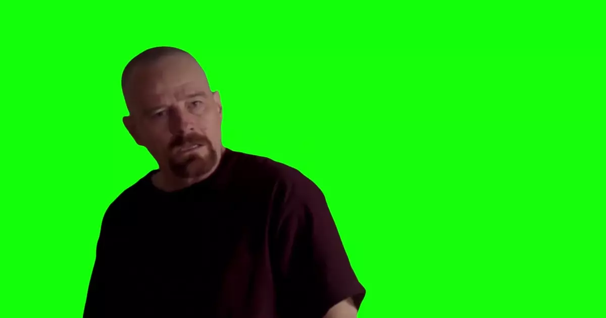Breaking Bad I Am The Danger Green Screen Meme Download Video