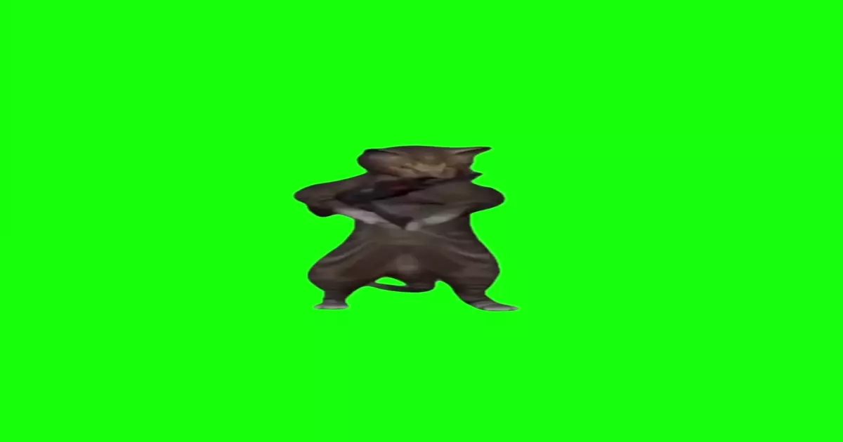 Cat Shooting A Gun Green Screen Meme Download Video