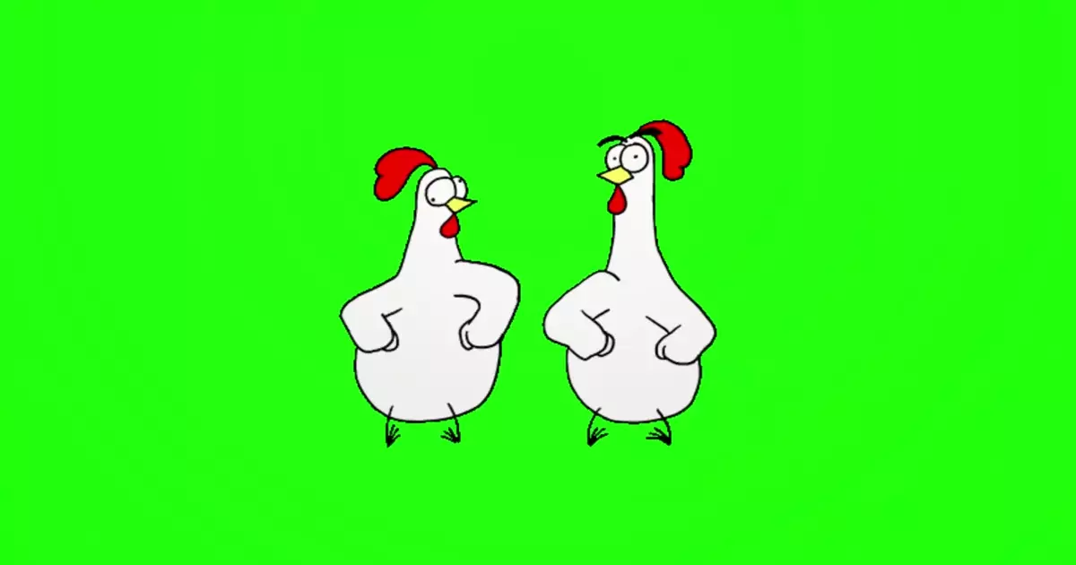 Chicken Dance Green Screen Meme Download Video