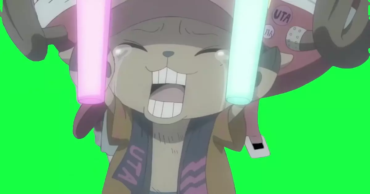Chopper One Piece Anime Green Screen Meme Download Video