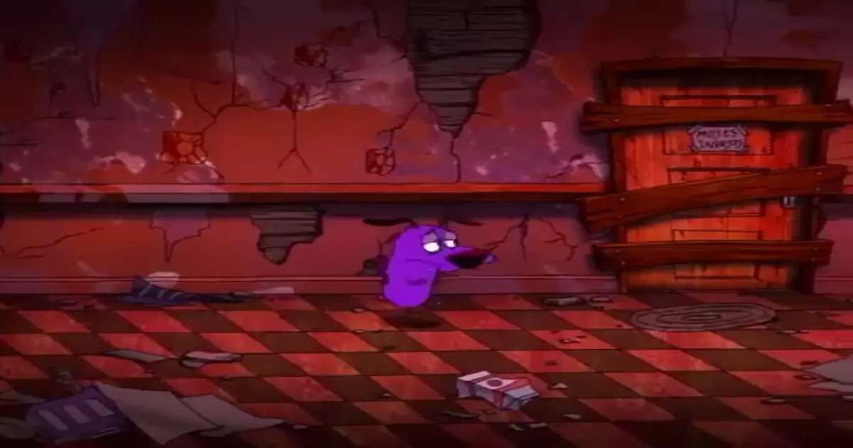 Courage The Cowardly Dog Green Screen Meme Download Video