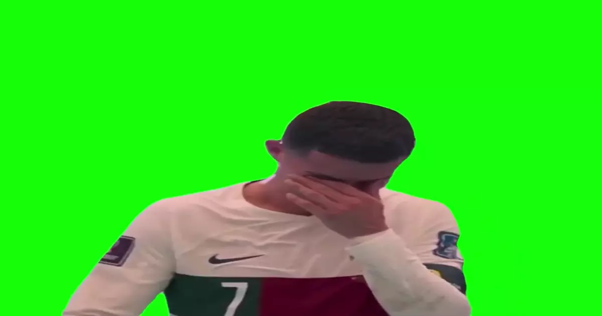 Cristiano Ronaldo Crying After World Cup Loss Meme Download Video