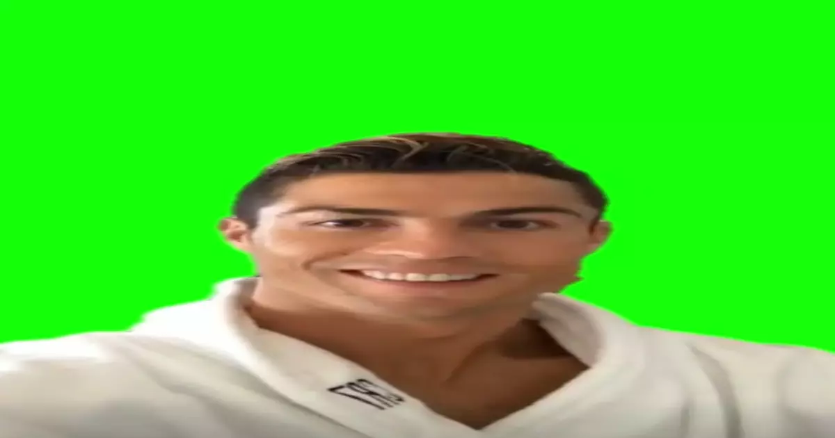 Cristiano Ronaldo Drinking And Smiling Meme Download Video