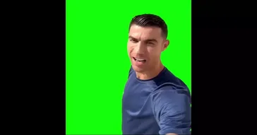 Cristiano Ronaldo Saying Emotional Green Screen Meme Download Video