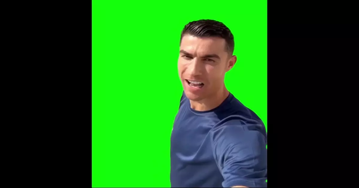 Cristiano Ronaldo I Wanna Share Something With You Green Screen Meme Download Video