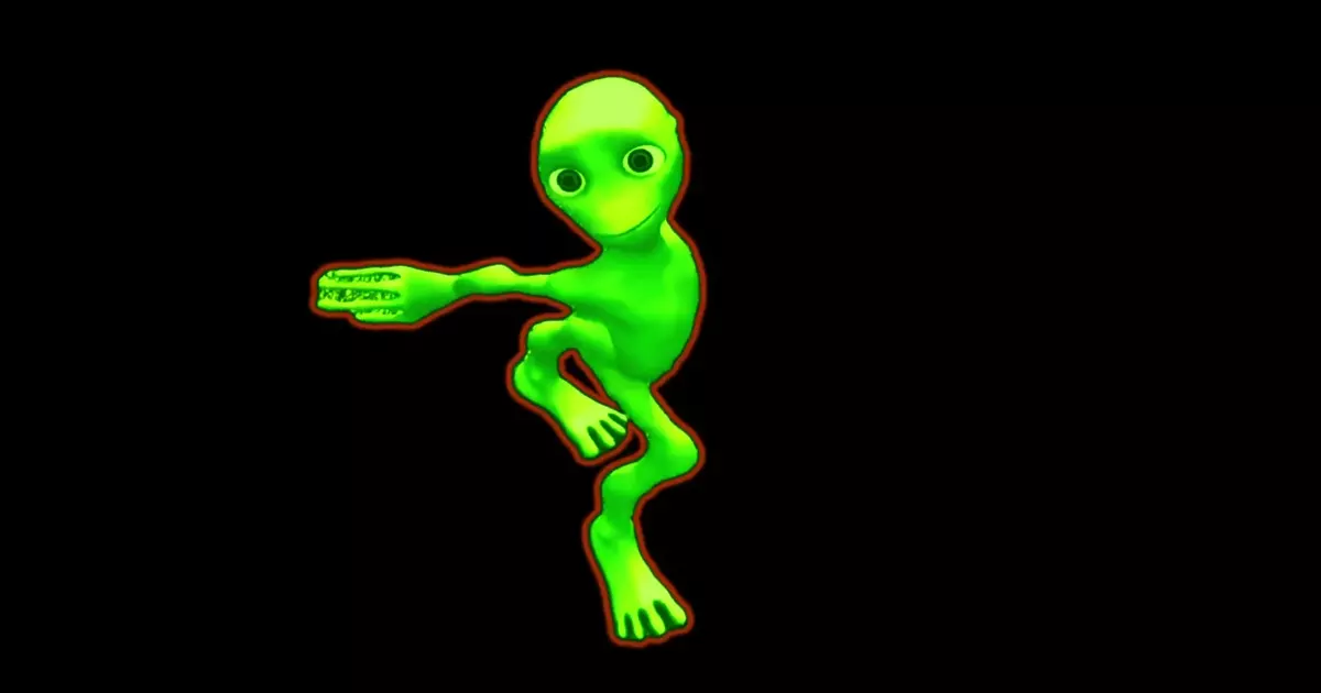 Dancing Alien Green Screen Meme Download Video