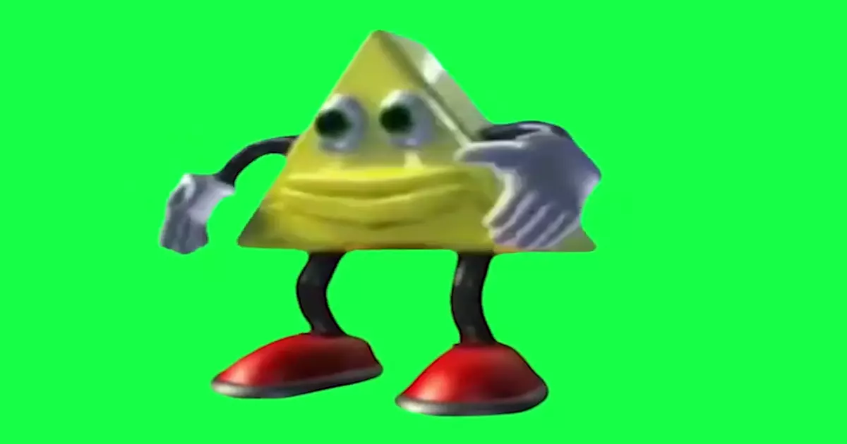 Dancing Triangle Green Screen Meme Download Video