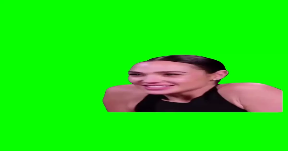 Diana Prince Spits Green Screen Meme Download Video