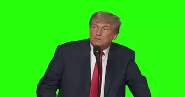 Donald Trump Sings I Don T Want To Set The World On Fire Green Screen Meme Video