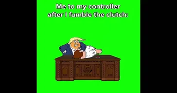 Donald Trump Smashing Peter Green Screen Meme Video