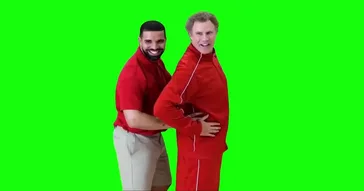 Drake And Will Ferrell Just A Nice Feeling Between You And Your Teammate Green Screen Meme Download Video