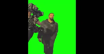 Drake Walking With Bullet Holes Green Screen Meme Video