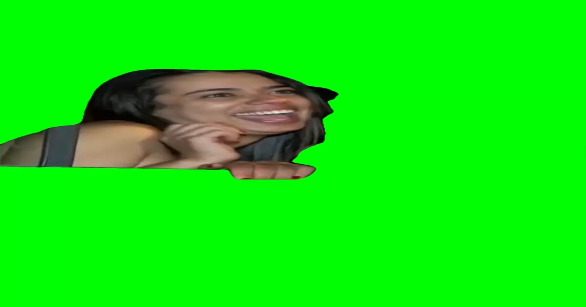 Drunk Girl Haha Green Screen Meme Download Video