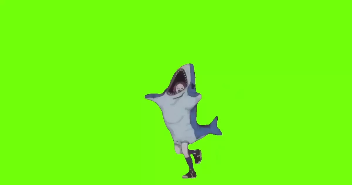 Ebisu Shark Dance Dorohedoro Green Screen Meme Download Video