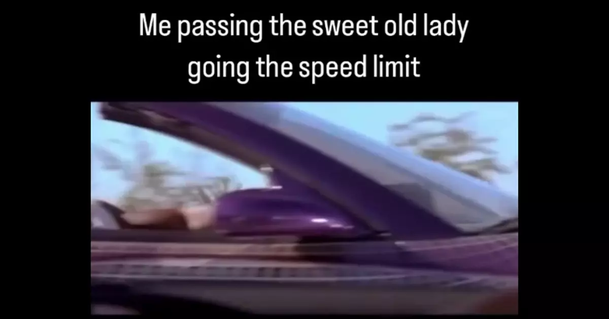 Elderly Drivers Are A Danger On The Road Funny Meme Download Video