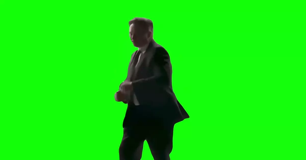 Elon Musk Dancing Tesla Factory Opening Berlin Green Screen Meme Download Video