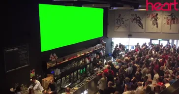 England Fans Celebrate Green Screen Meme Video