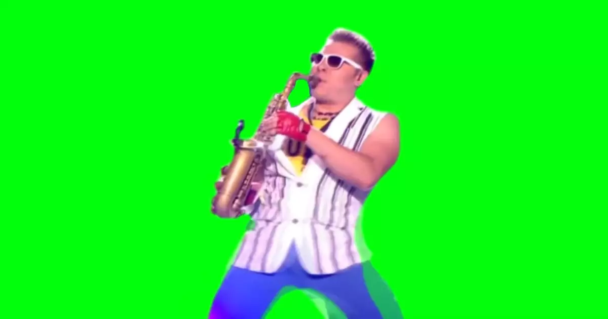 Epic Sax Guy Green Screen Meme Download Video