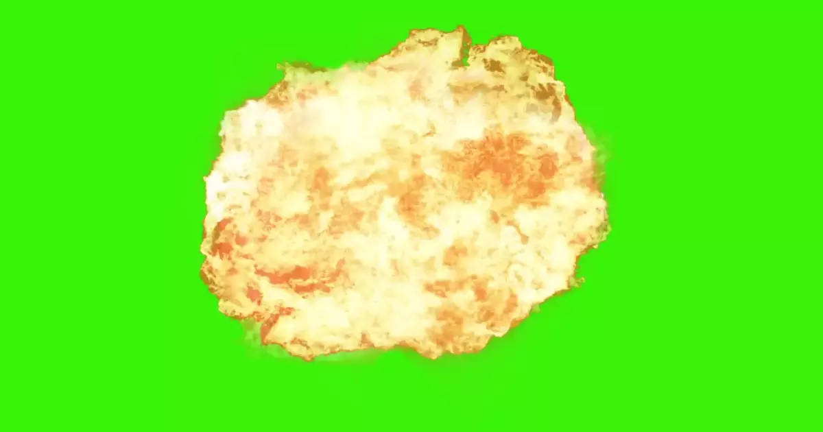 Explosion Green Screen Meme Download Video